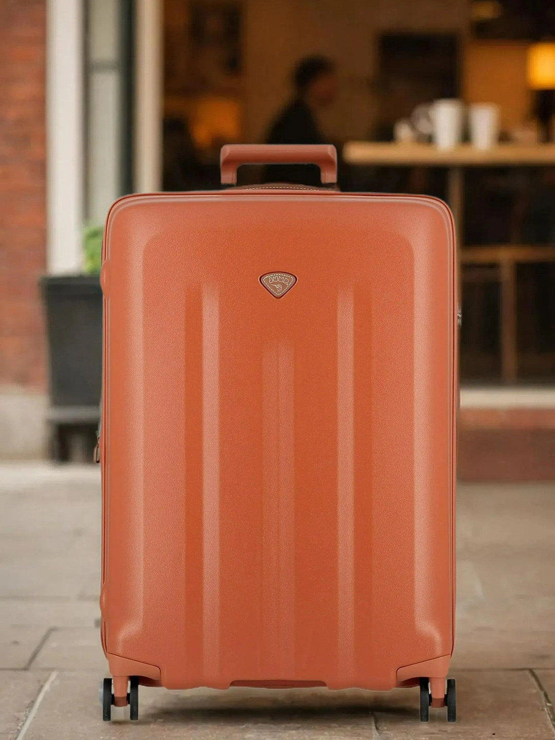 

JUMP Uppsala Rigid Hard-Sided Large Trolley Bag, Rust