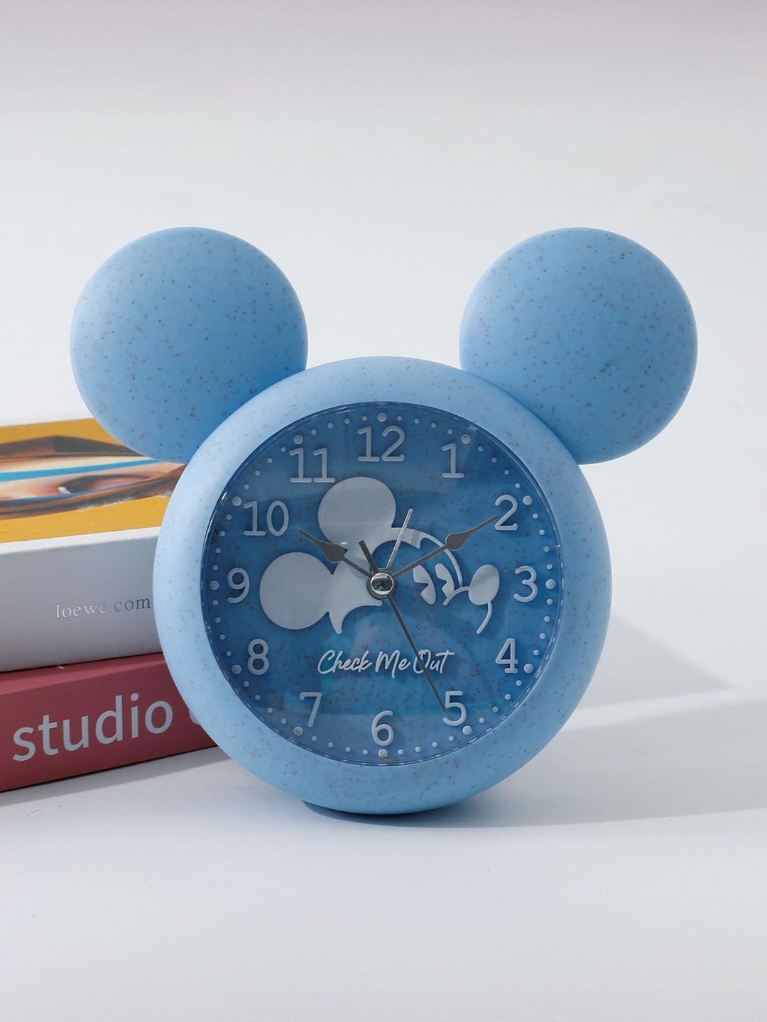 

Kuber Industries Blue Digital Contemporary Table Clock