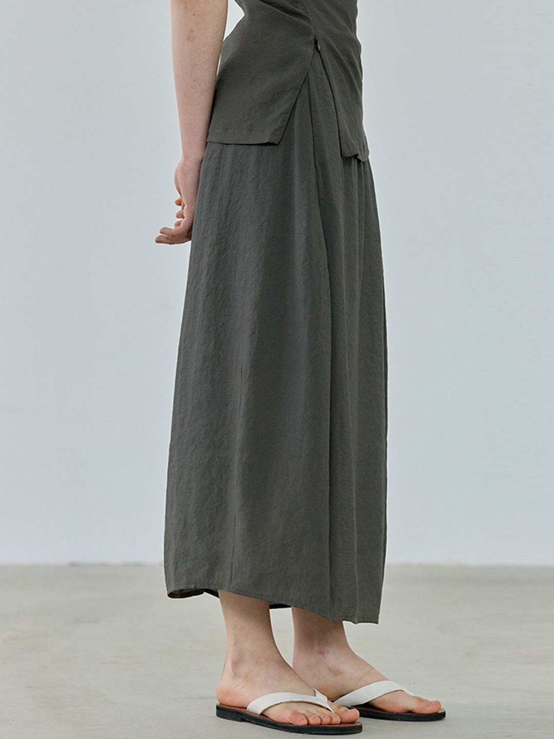 

LULU & SKY Women A-Line Midi Skirts, Brown