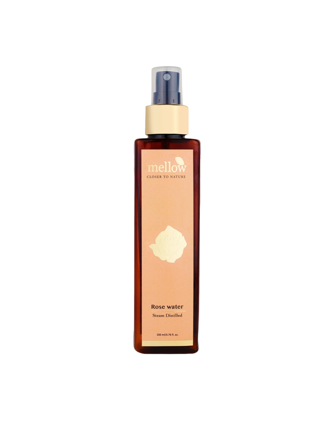 

MELLOW Herbals Ayurvedic Rose Water Spray - 200 ml, Brown
