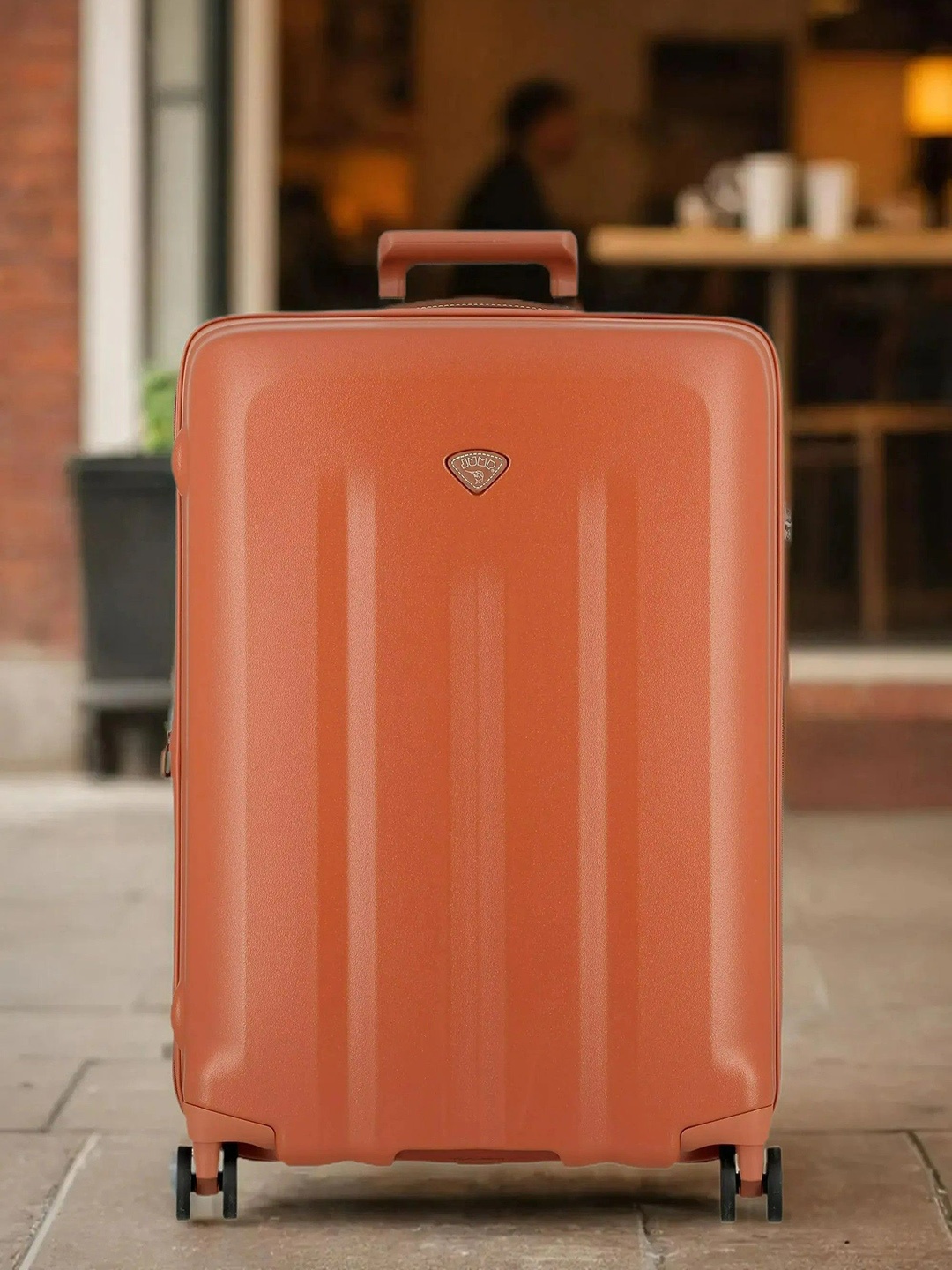 

JUMP Textured HardSided Trolley Bag, Red
