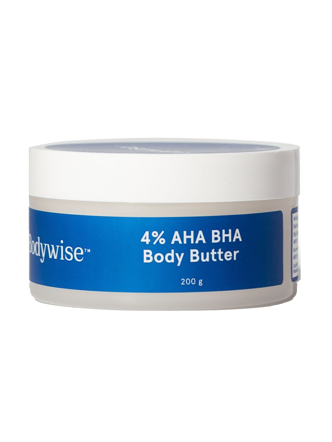 

Be Bodywise 4% AHA BHA Body Butter With 2% Salicylic Acid & Shea Butter - 200 g, White