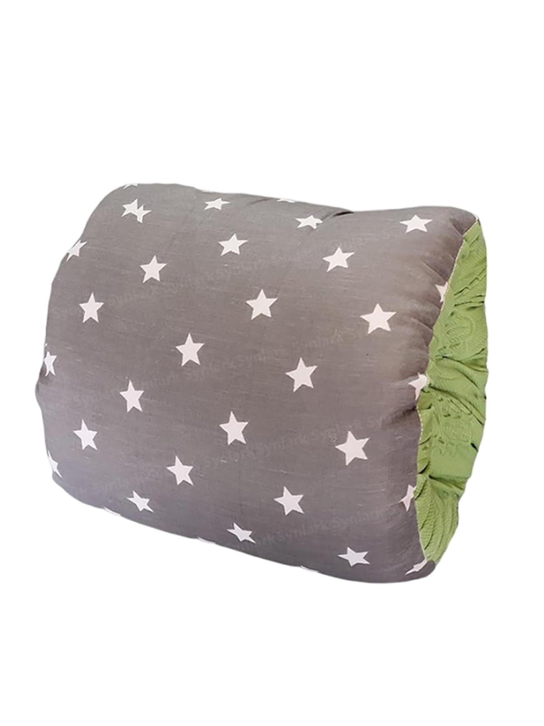 

NeonateCare Kids Printed Cotton Baby Pillow, Grey
