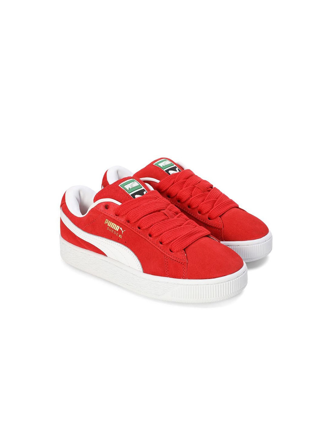 

Puma Suede XL Youth Lace-Ups Kids Sneakers, Red