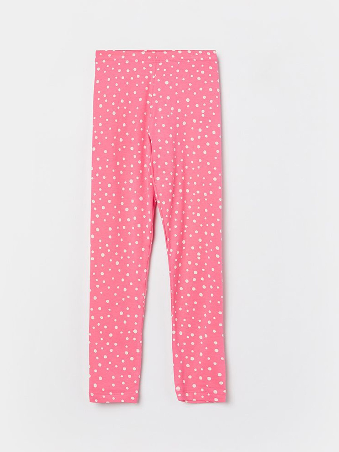 

Fame Forever by Lifestyle Girls Printed Ankle-Length Leggings, Pink