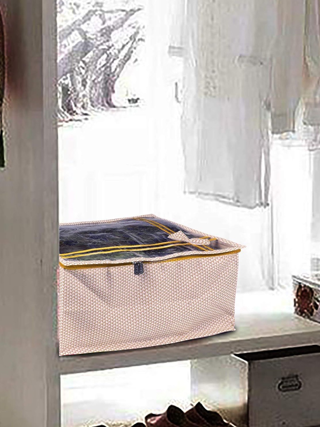 

prettykrafts Beige 6 Pieces Multi Utility Organisers