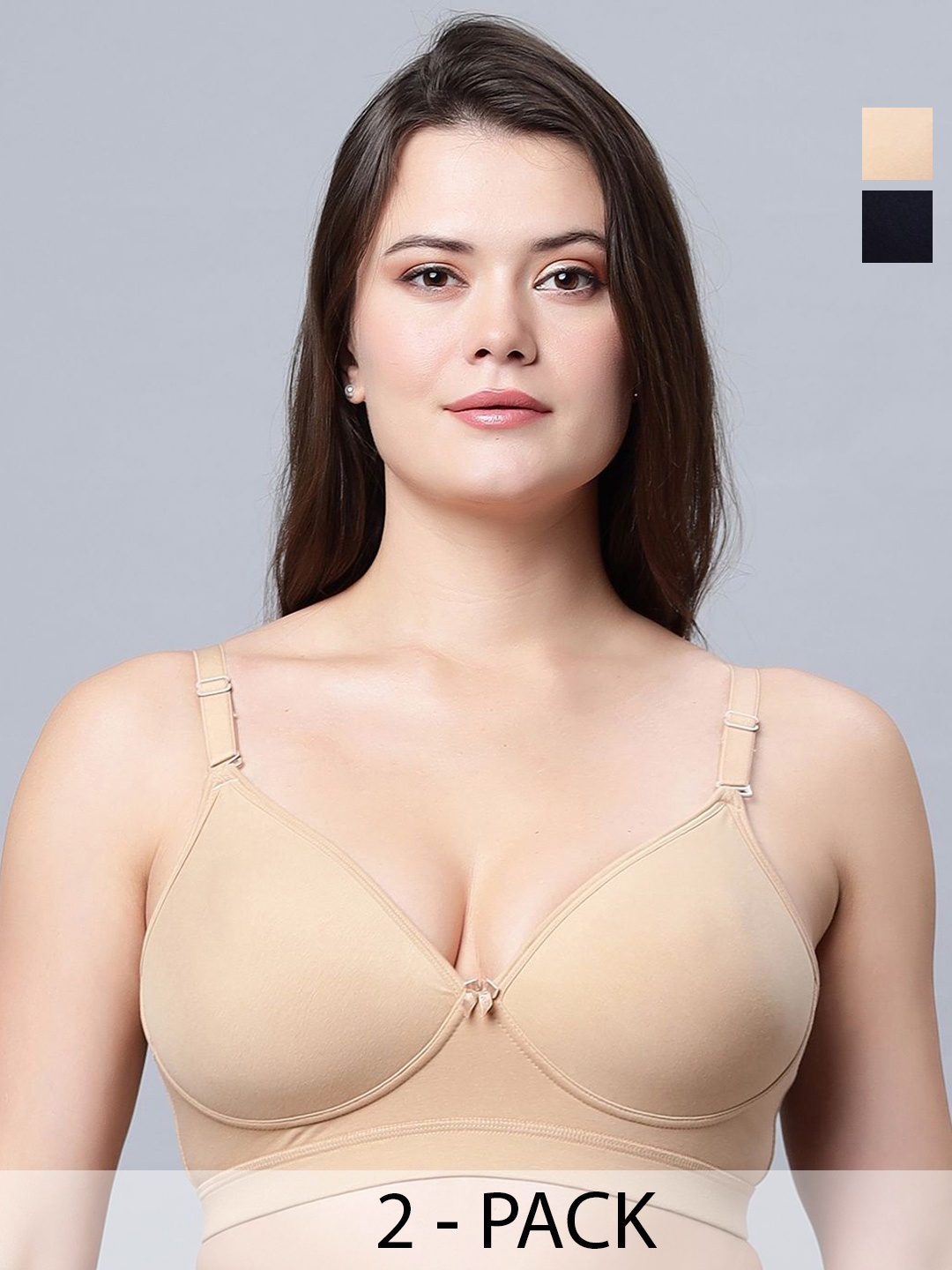 

In Care Bra Full Coverage Heavily Padded, Black
