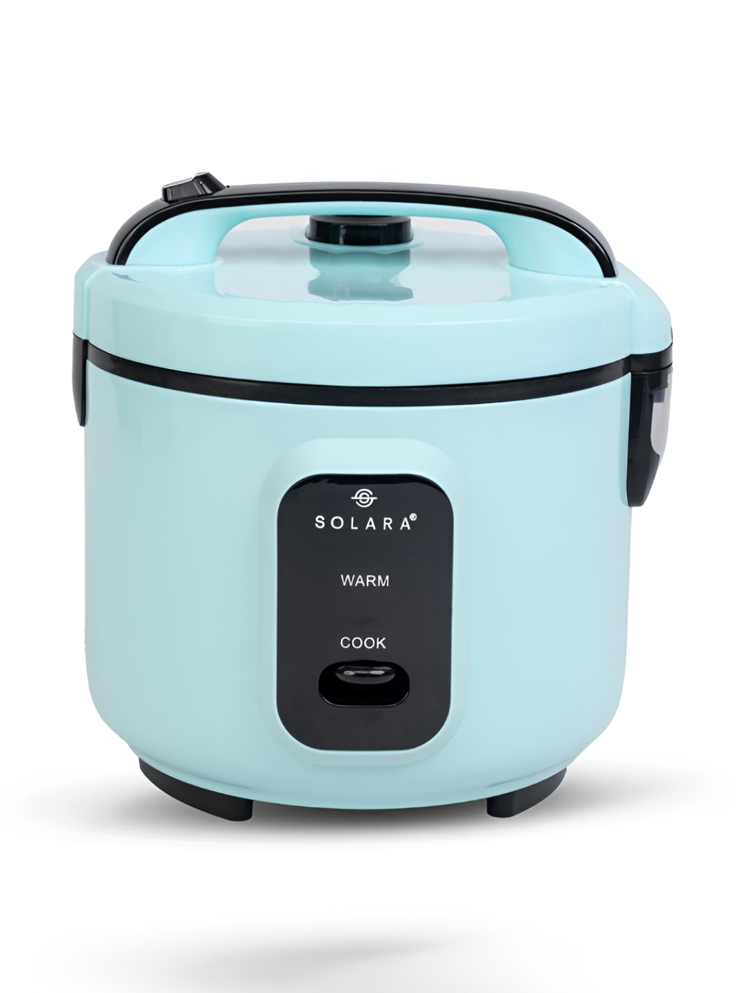 

Solara OneTouch Pro Blue 400 W Automatic Electric Rice Cooker With Food Steamer-1.5 L