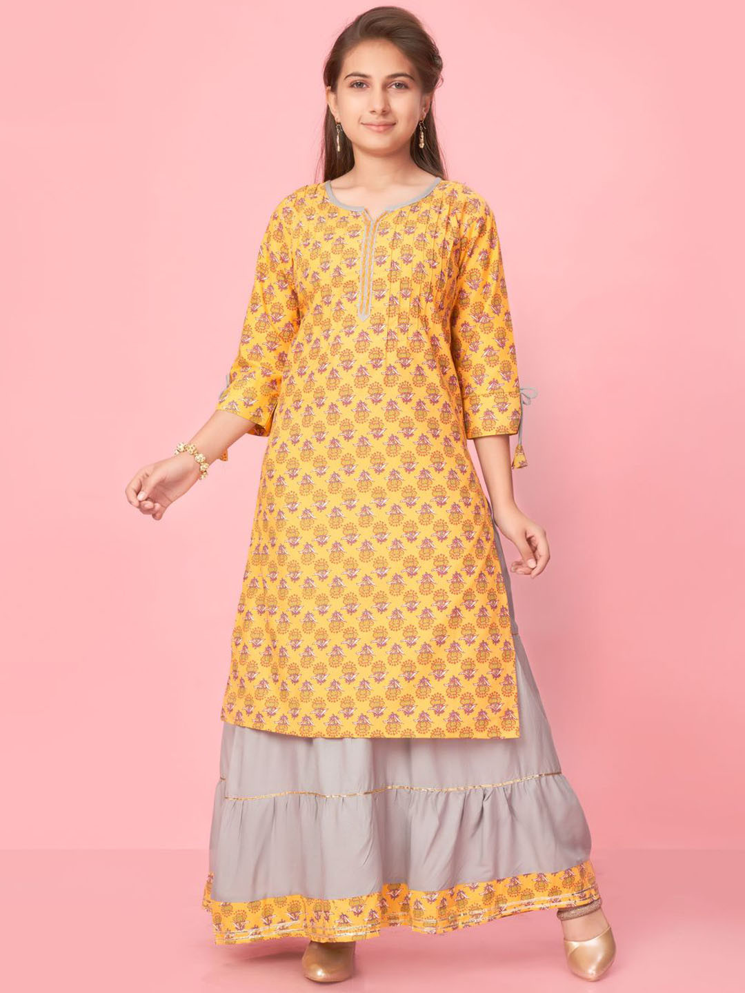 

BAESD Girls Pure Cotton, Yellow