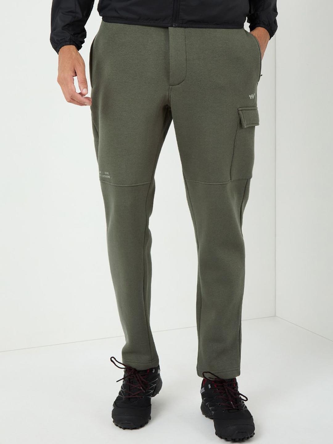 

Wildcraft Men Solid Comfort Trousers, Olive