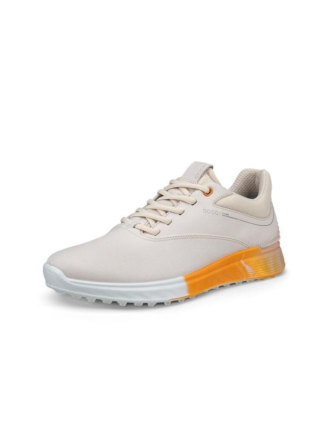 

ECCO Women S-Three Leather Golf Non-Marking Shoes, Beige