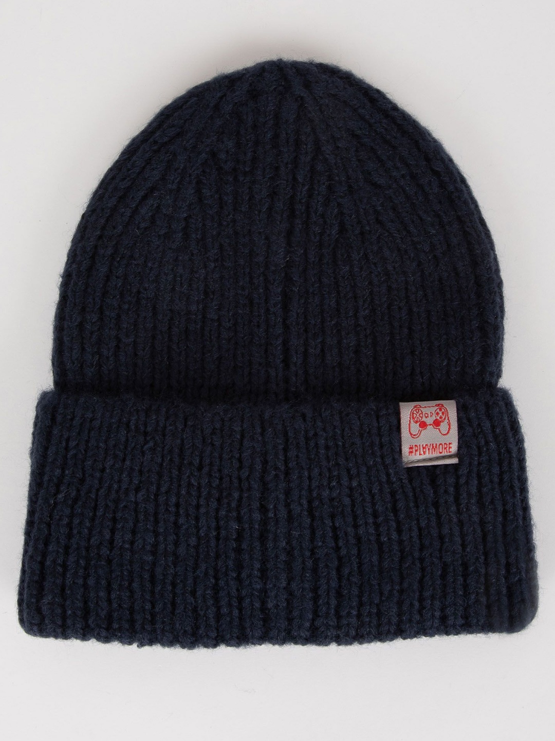 

DeFacto Boys Self Design Beanie, Navy blue