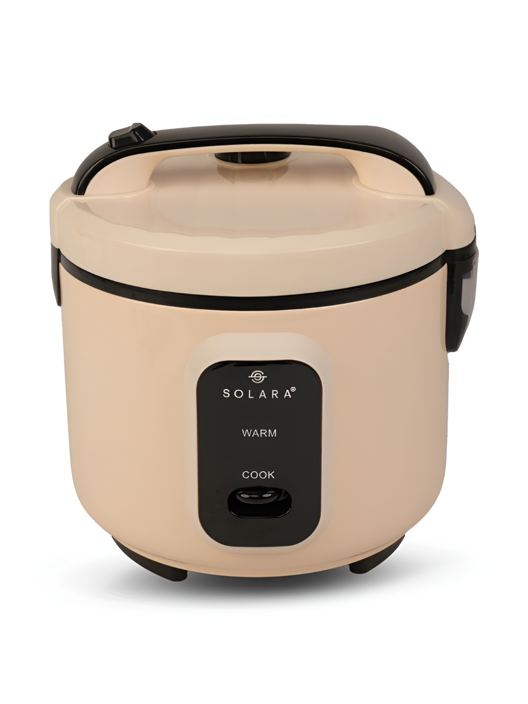 

Solara OneTouch Pro Beige & Black 400W Automatic Electric Rice Cooker & Food Steamer 1.8 L