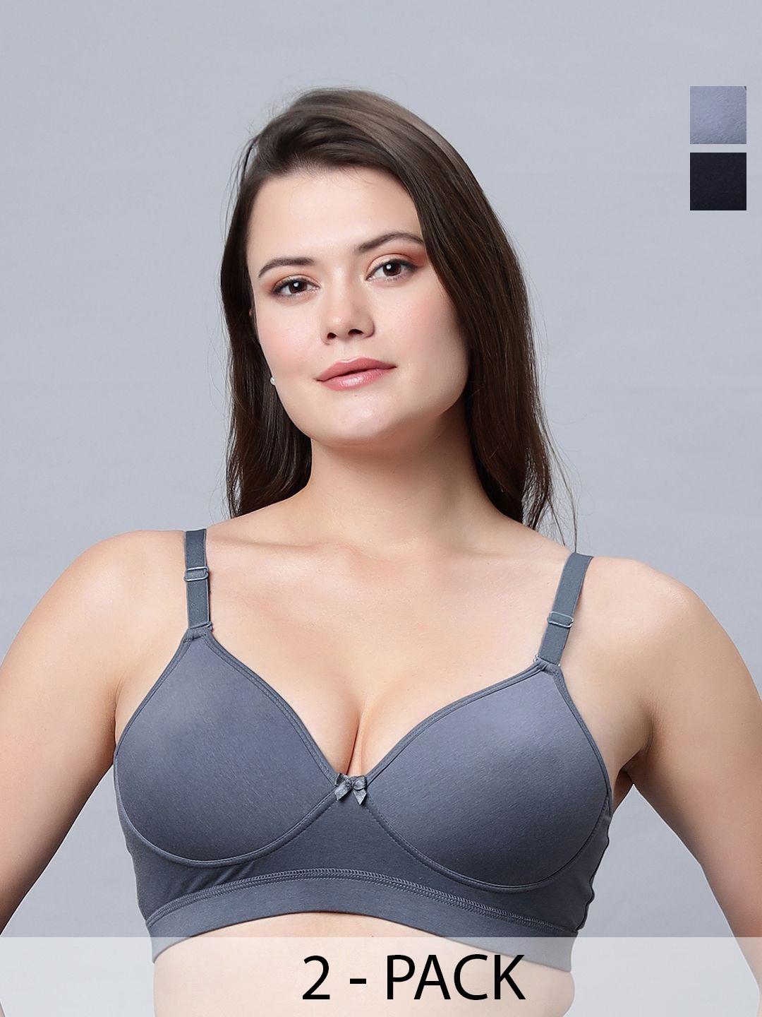 

In Care Bra Full Coverage Heavily Padded, Grey