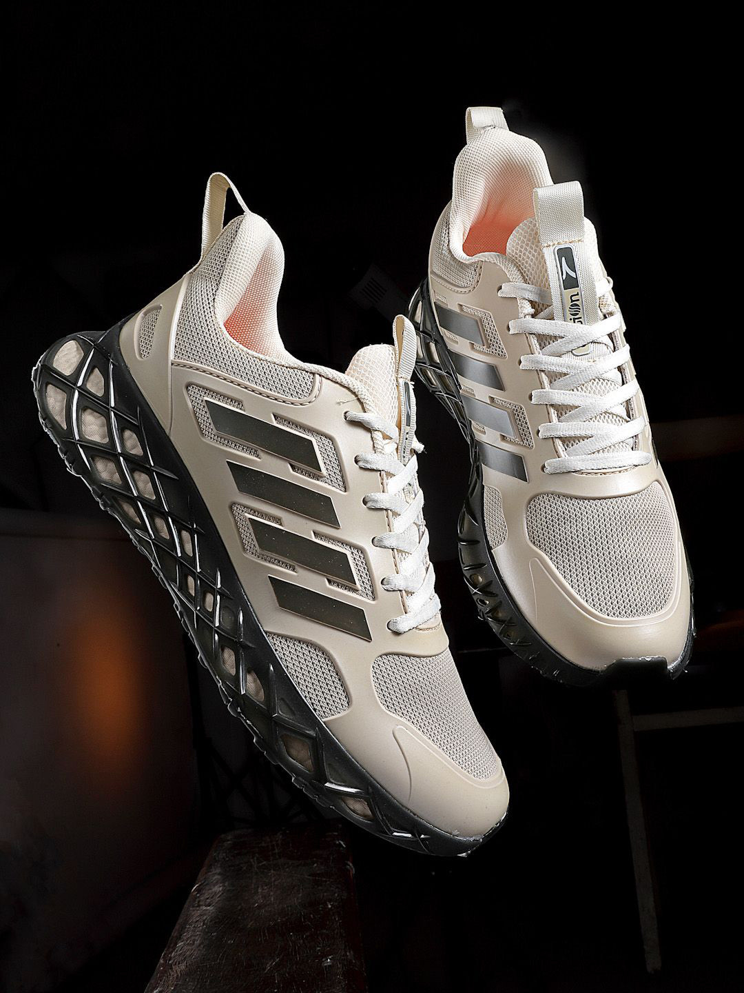 

Action Men Mesh Running Non-Marking Shoes, Beige
