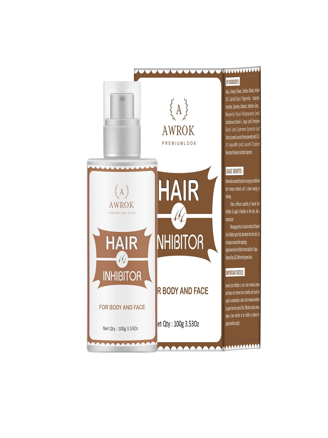 

EIBHC Natural Hair Inhibitor- 100 g, White