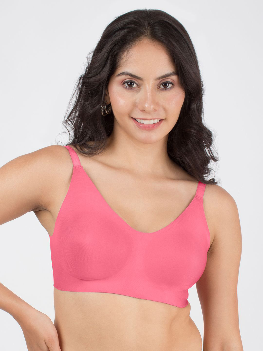 

Dressberry Seamless Bonded InvisiBra, Orange