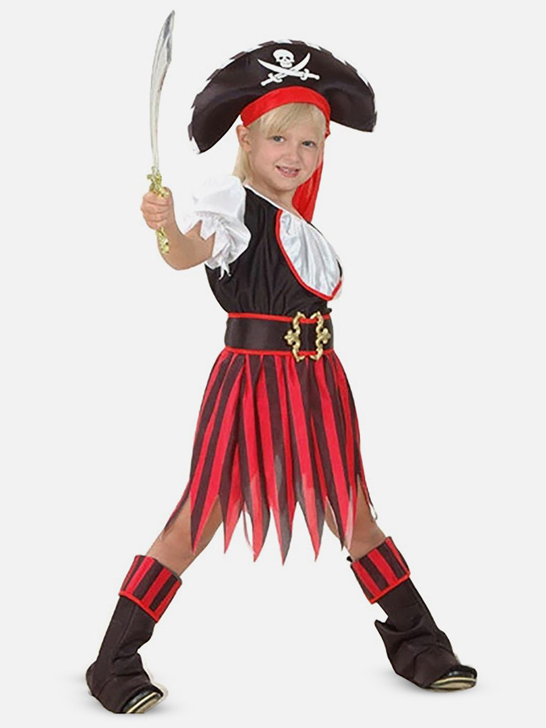 

Little Surprise Box LLP Girls Halloween Costume Dress, Red