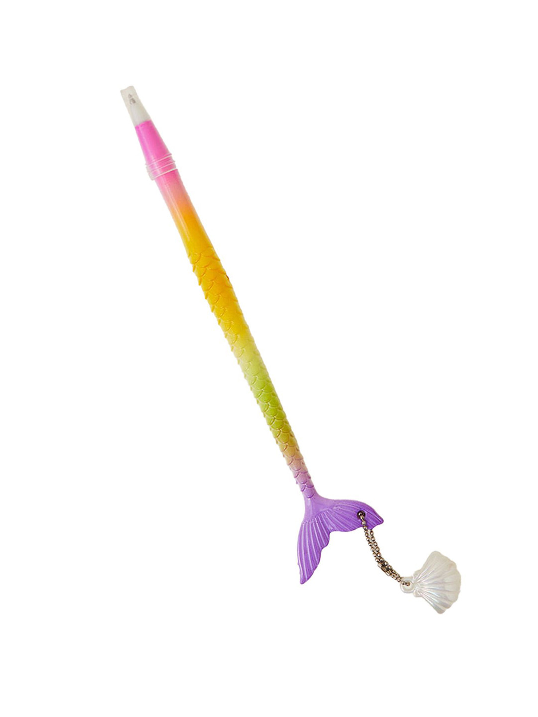 

Accessorize Self Design Mermaid Tail Twisted Pen, Green