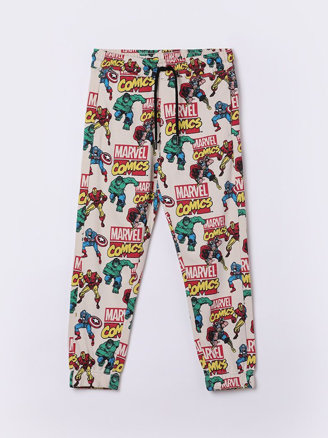 

Fame Forever by Lifestyle Boys Beige Disney-Marvel Track Pants