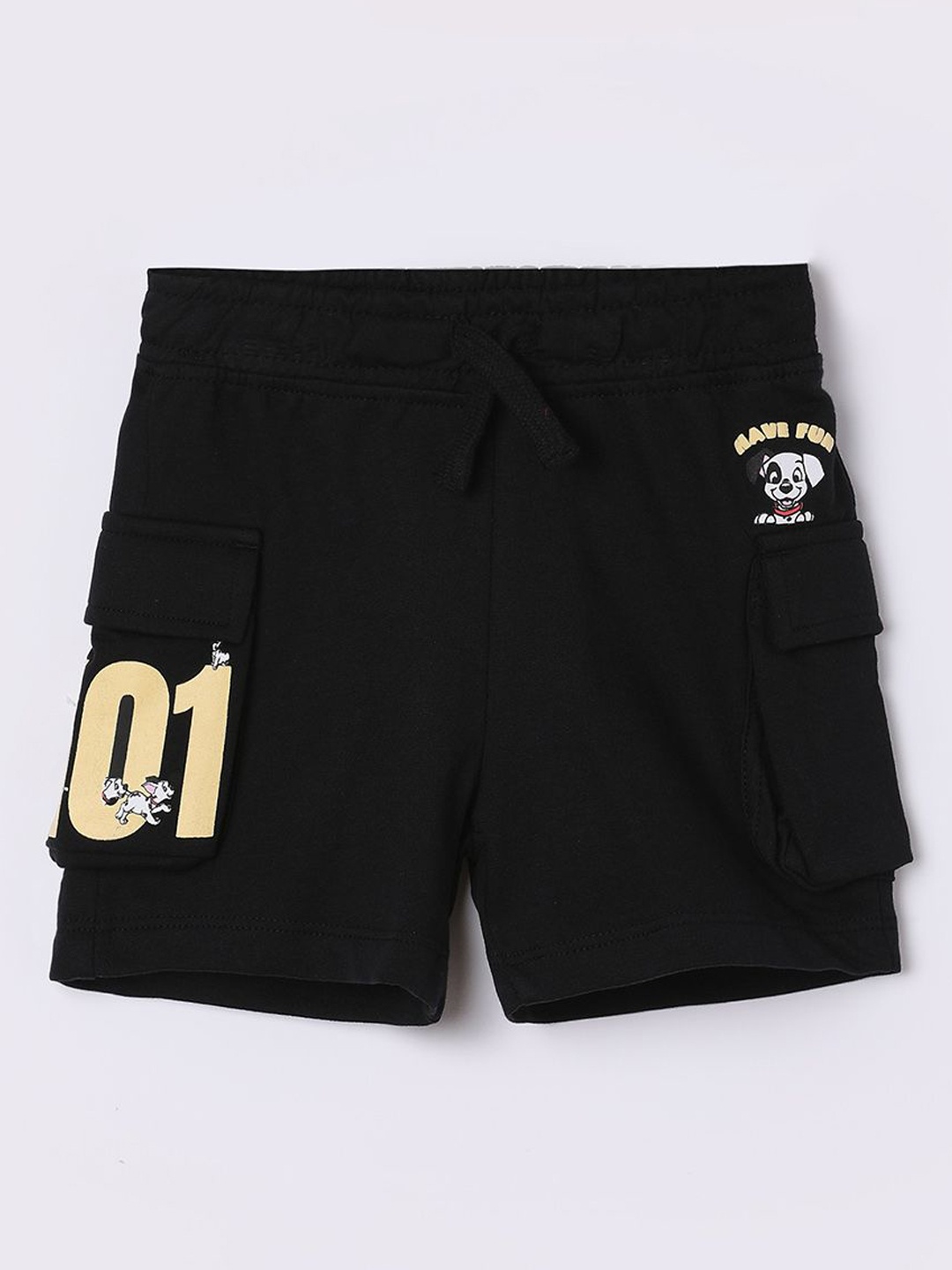 

Juniors by Lifestyle Boys Disney Dalmations Cargo Shorts, Black