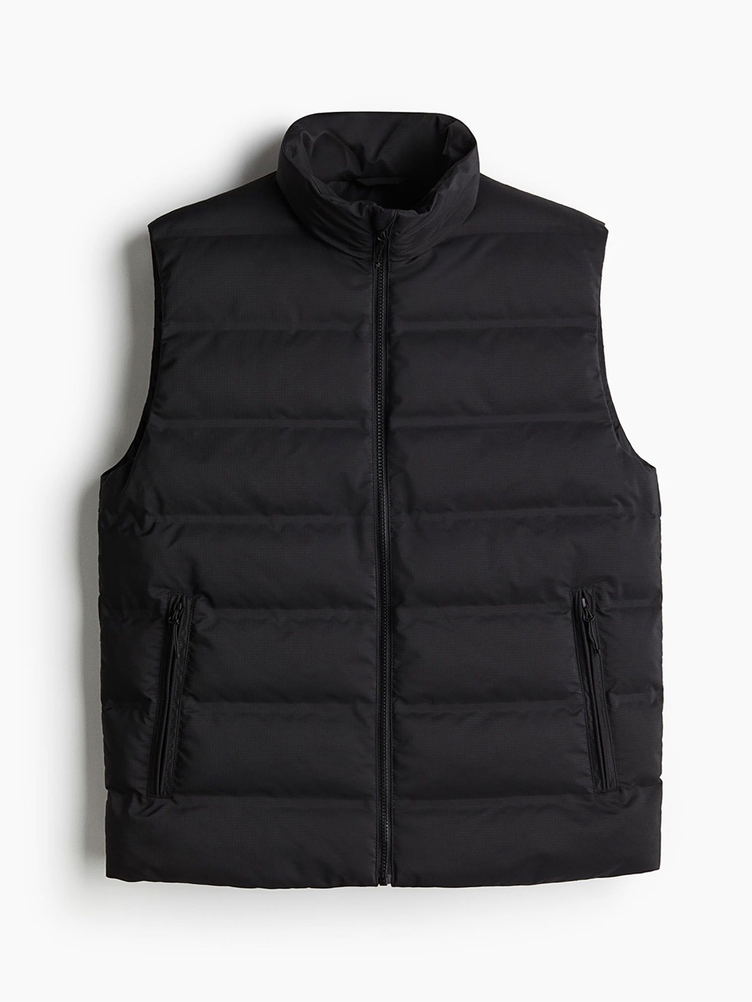 

H&M Men Water-Repellent Puffer Gilet, Black