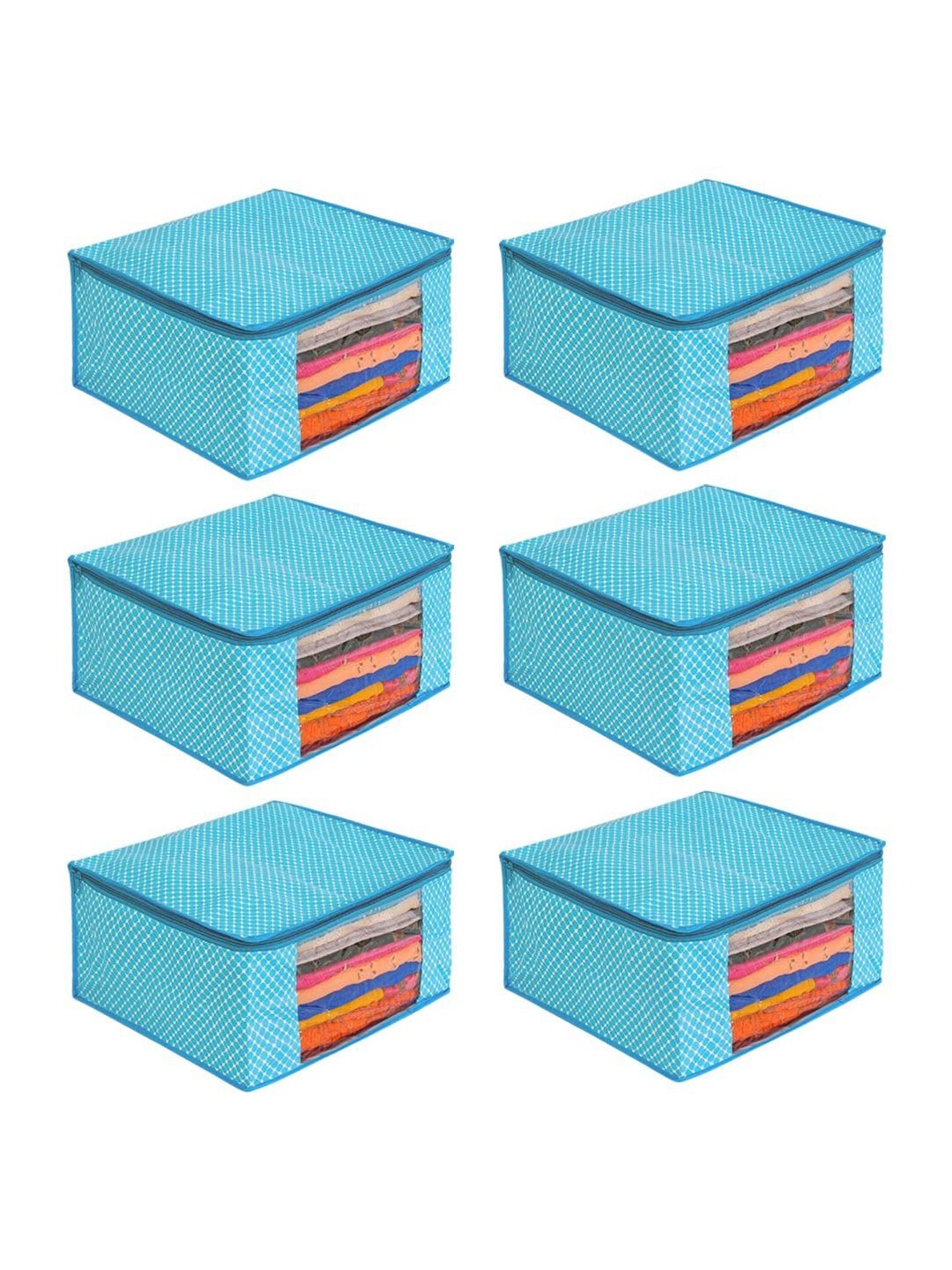 

prettykrafts Blue 12 Pieces Multi Utility Organisers