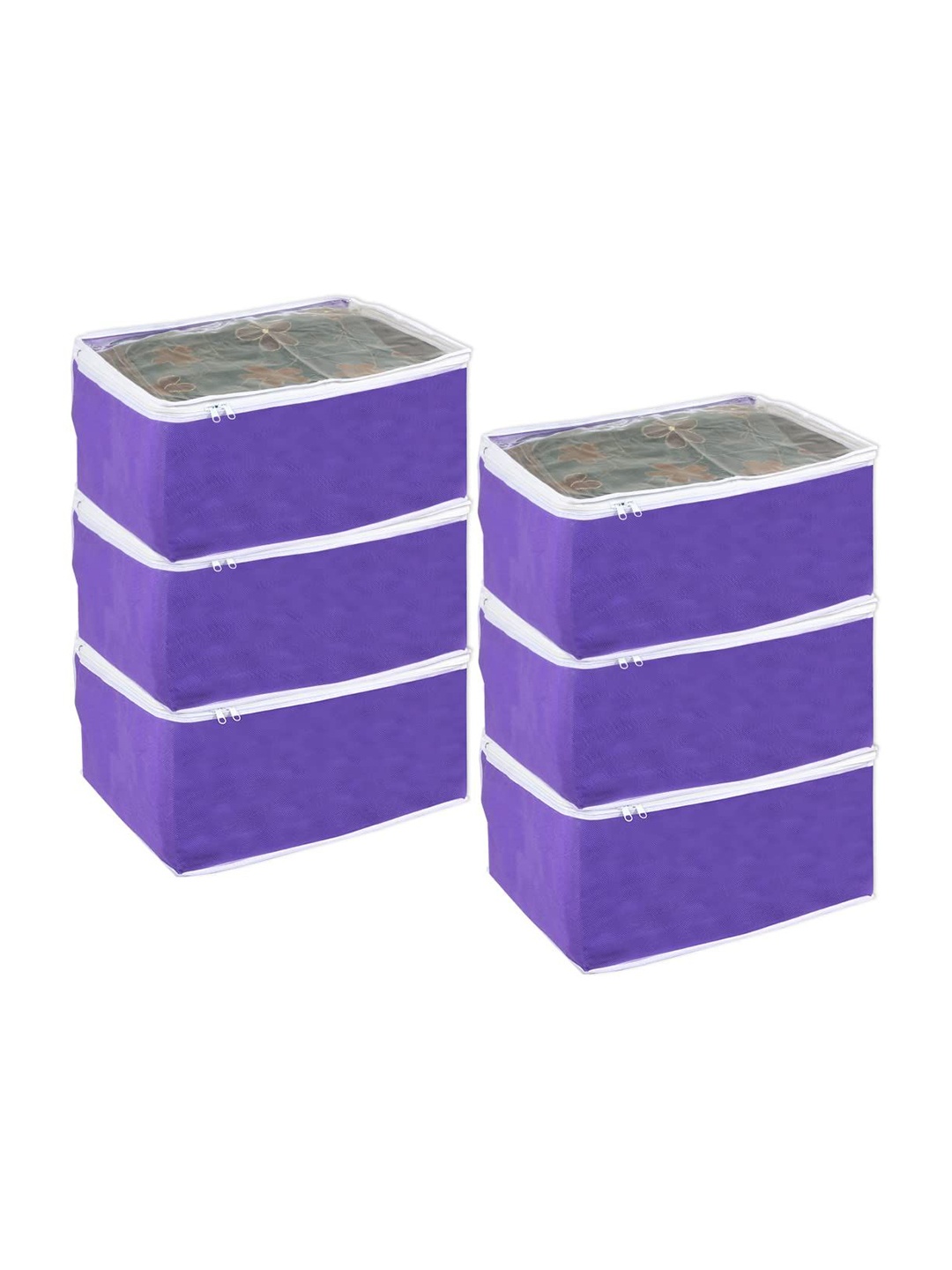 

prettykrafts Purple 6 Pieces Multi Utility Organisers