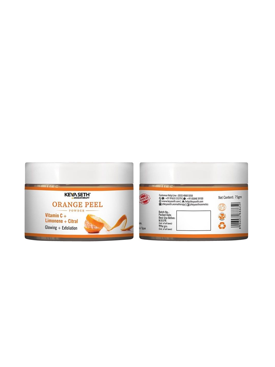 

KEYA SETH Aromatherapy Orange Peel Powder Vitamin C Face Pack - 100 g