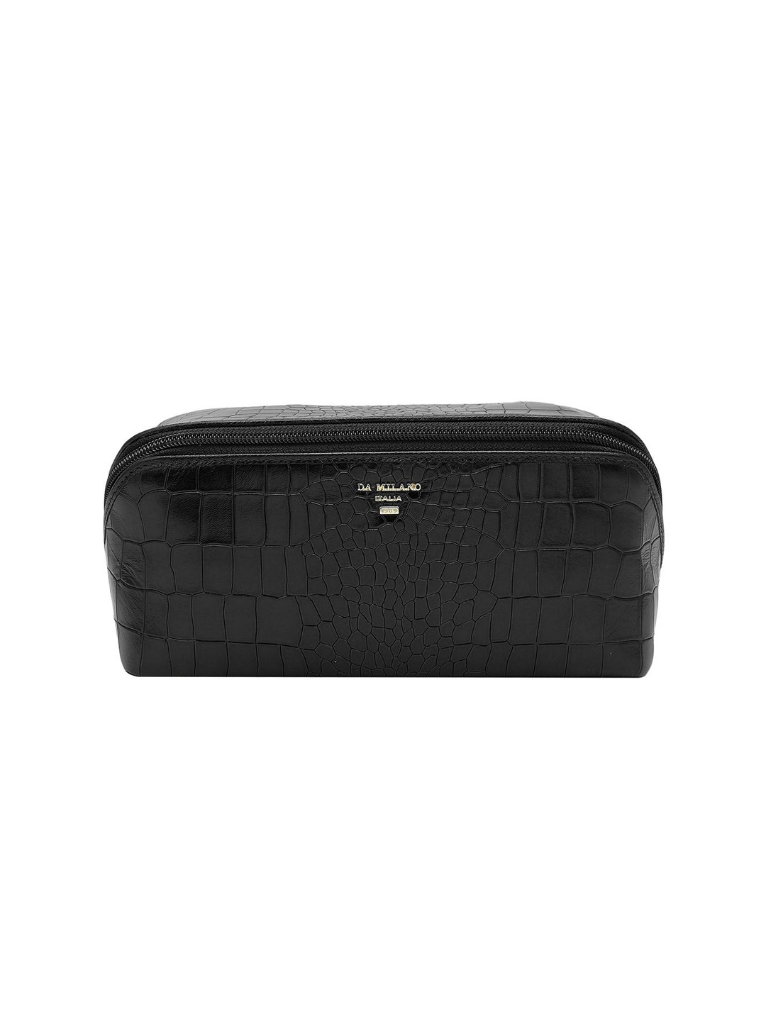 

Da Milano Textured Pouch Travel Accessory, Black