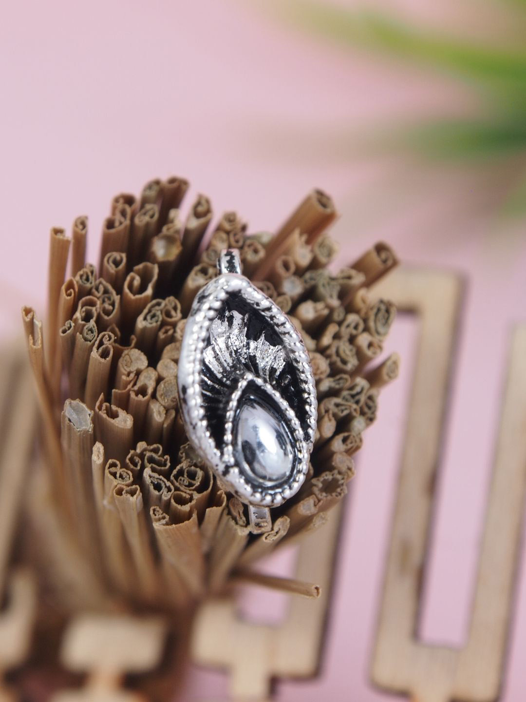 

I Jewels Silver-Plated Clip On Stud Nosepin