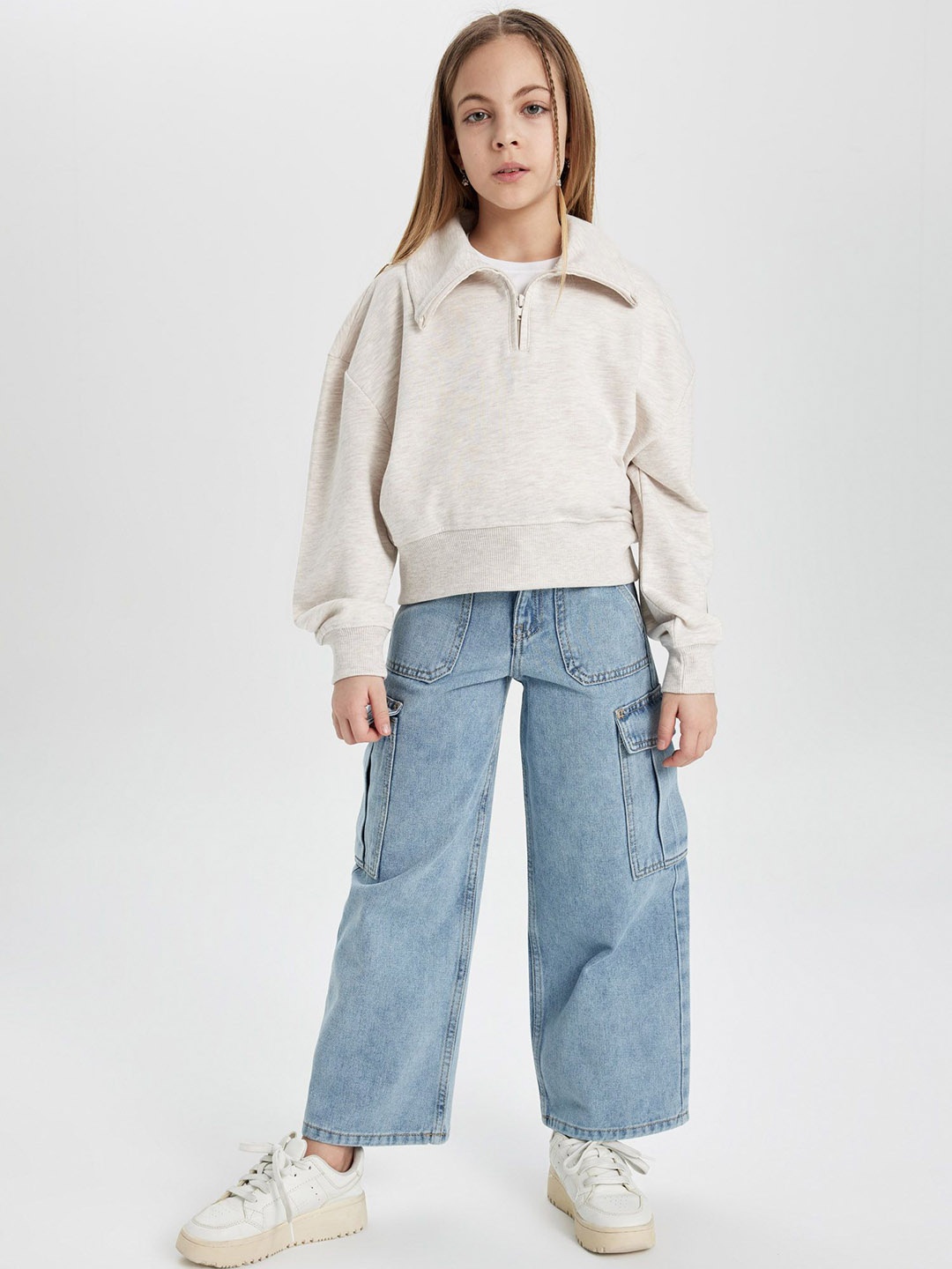 

DeFacto Girls Trousers, Blue