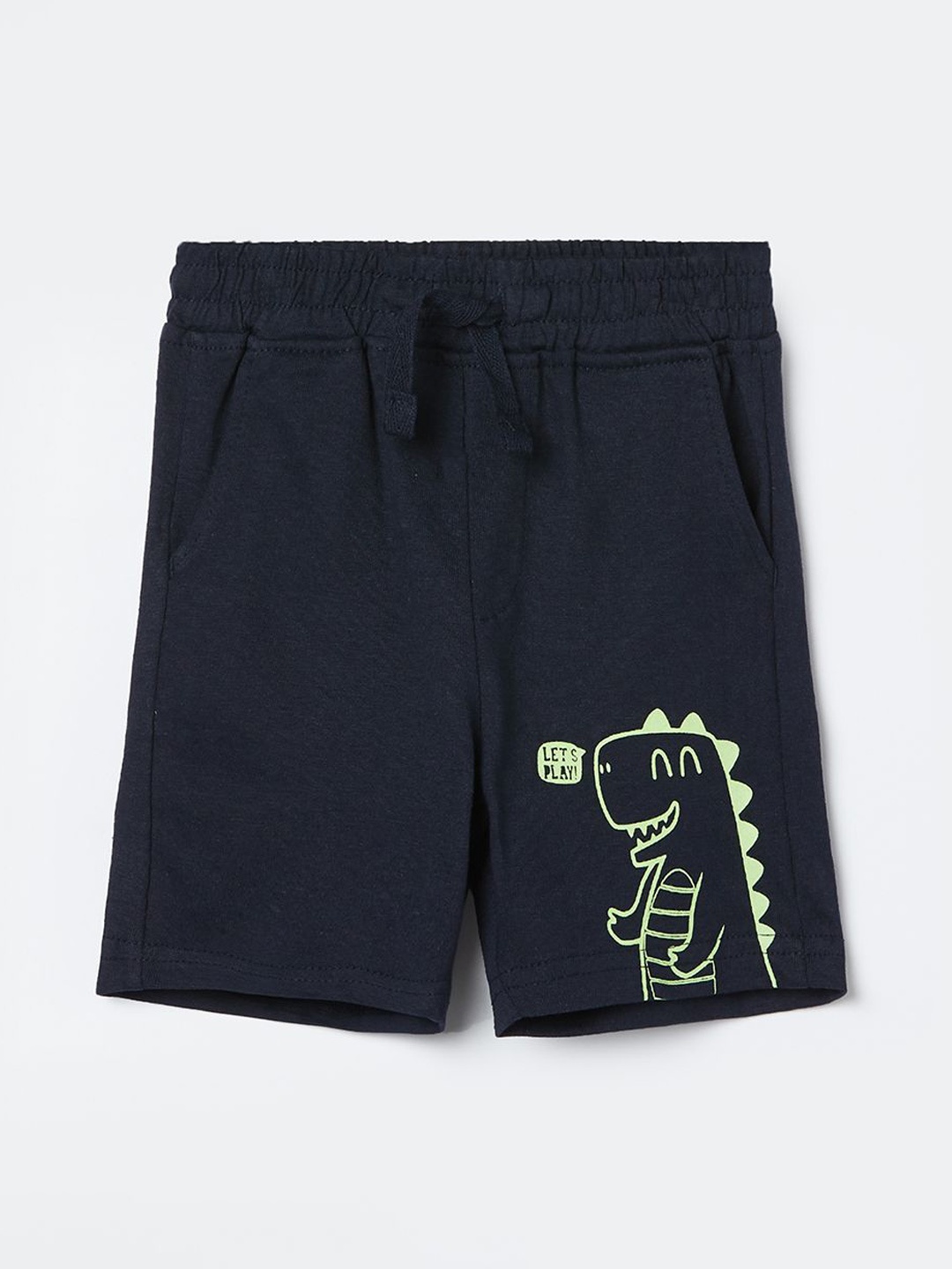 

Juniors by Lifestyle Boys Cotton Printed Shorts, Blue