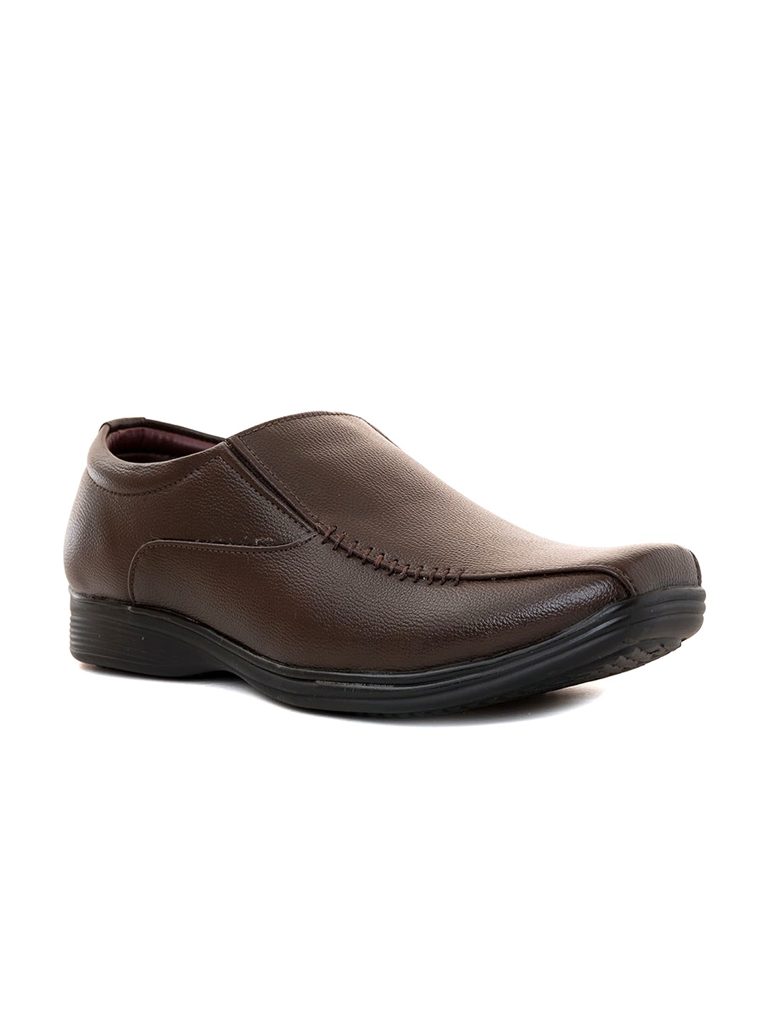 

Khadims Men Leather Formal Derbys, Brown