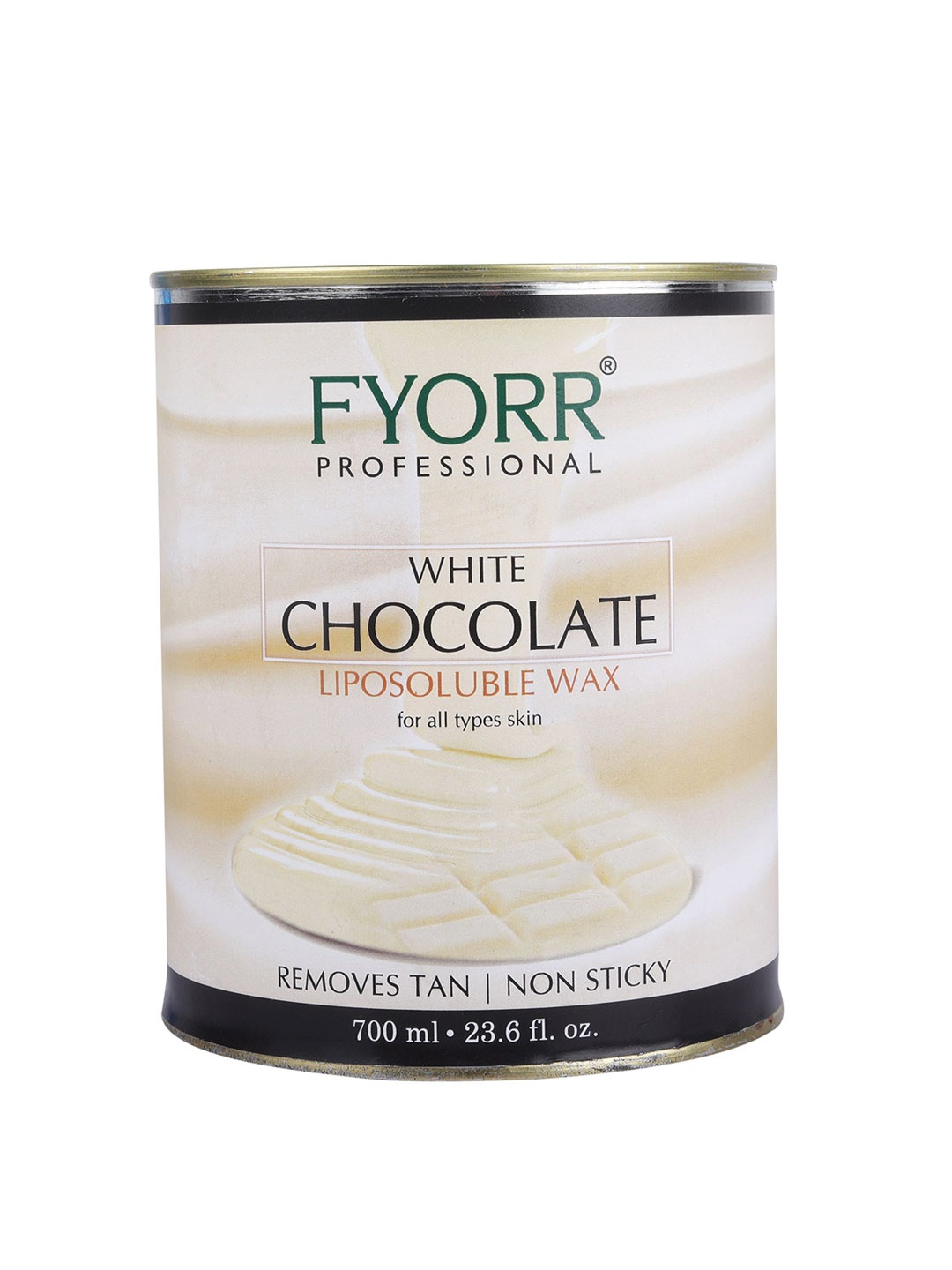 

FYORR Liposoluble Milk Body Wax For Tan Removal - 700 ml - White Chocolate