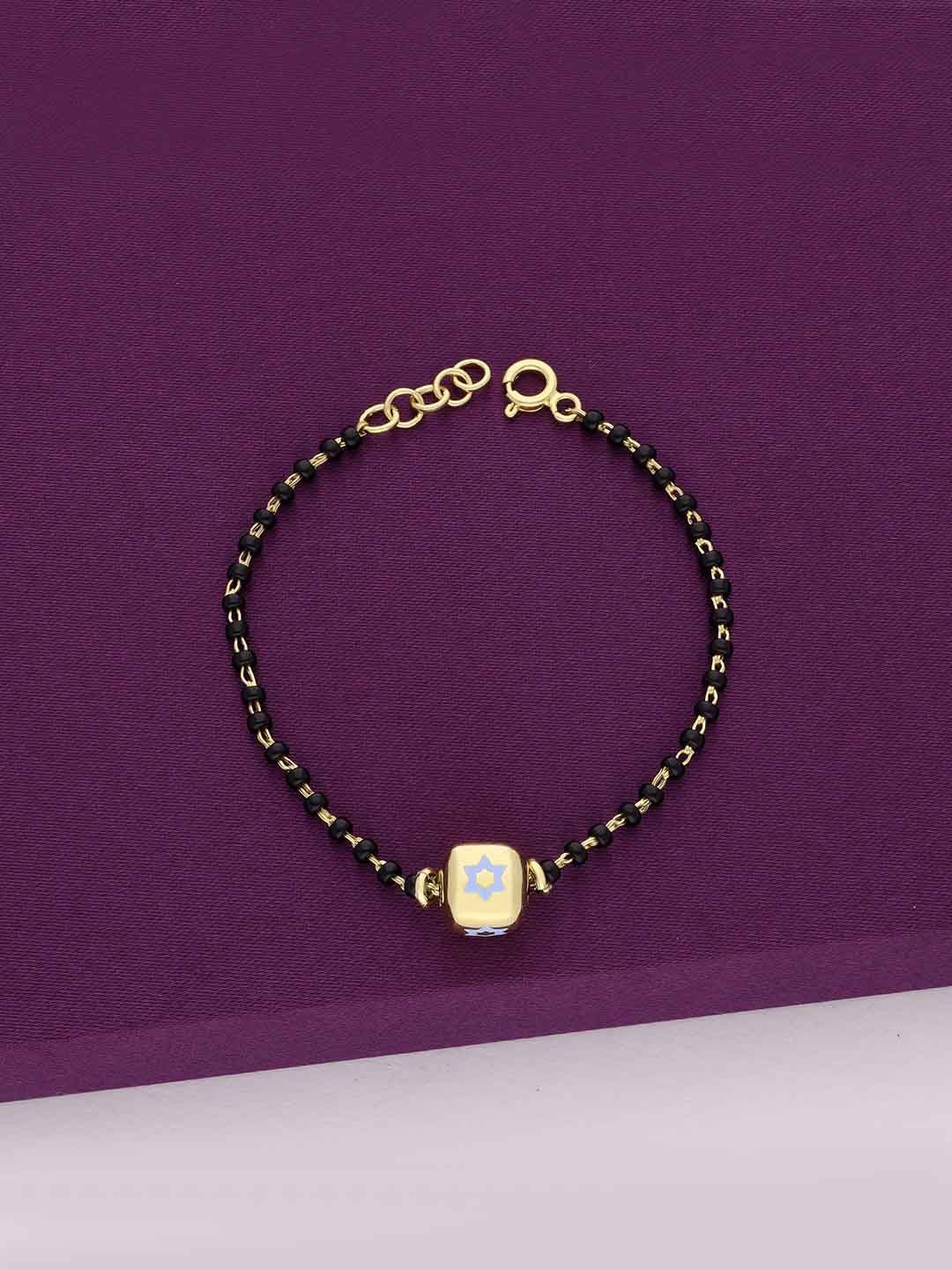 

KAI JEWEL Kids Sterling Silver Gold-Plated Wraparound Bracelet