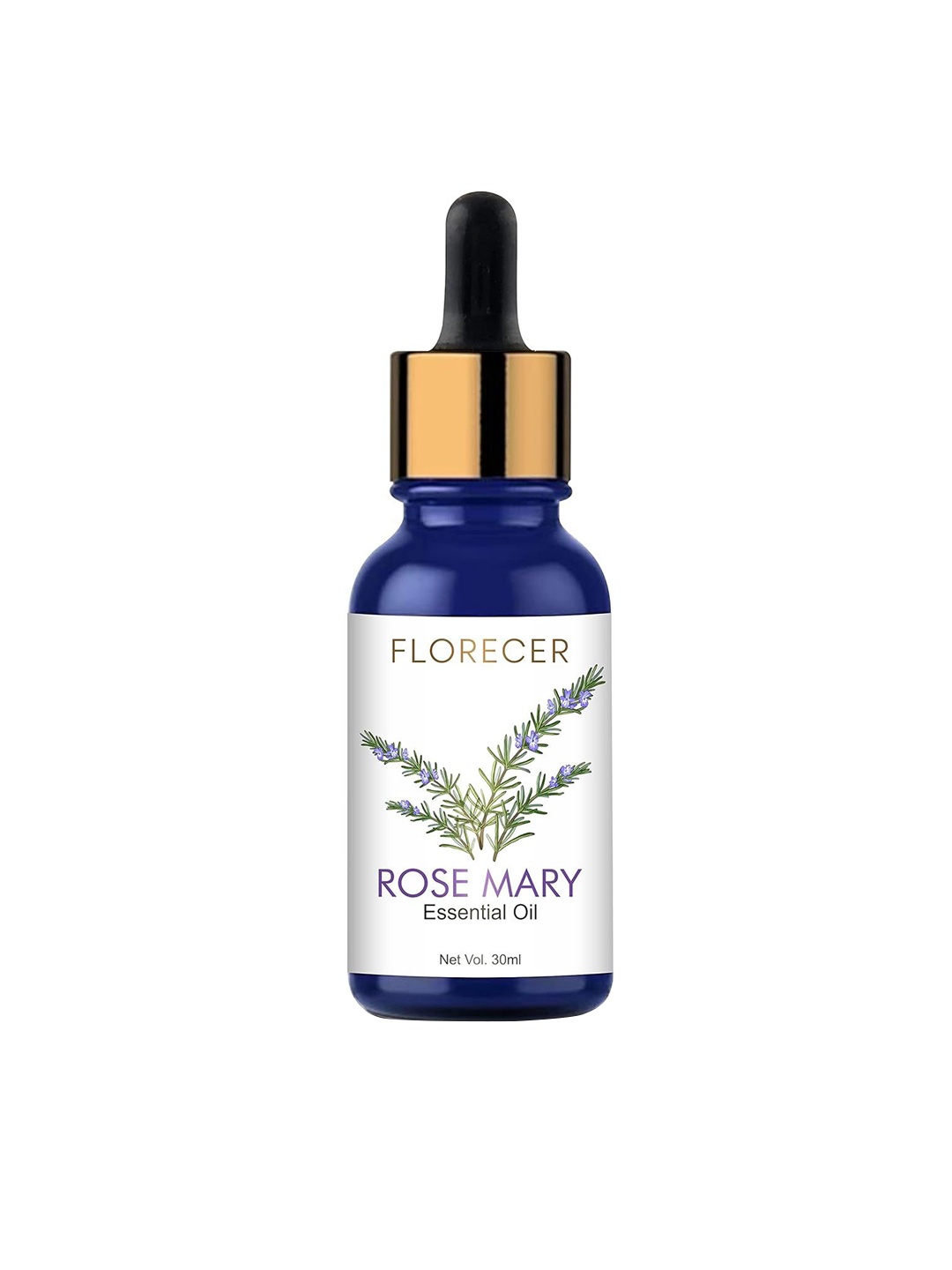 

FLORECER Rosemary Essential Oil For Hair Growth- 30 ml, Transparent