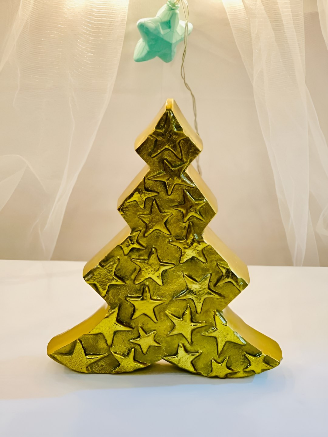 

Timaya's Decor Gold-Toned Gilded Christmas Tree Festive Decor