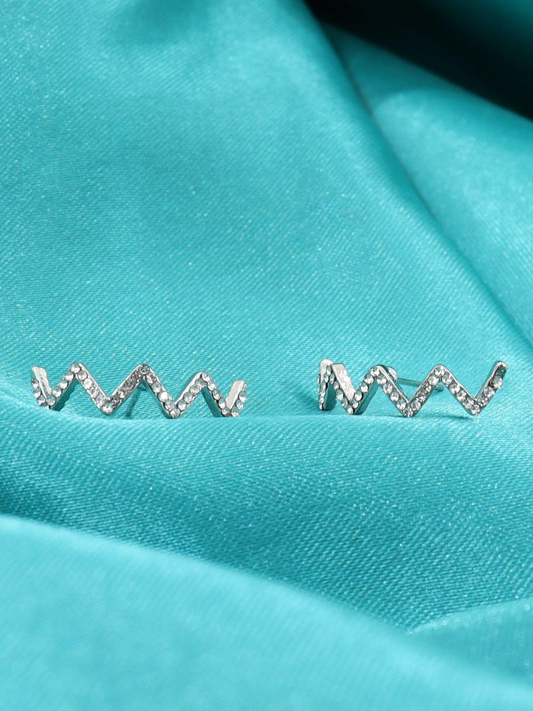 

Krelin Sterling Silver Stone Studded Classic Studs