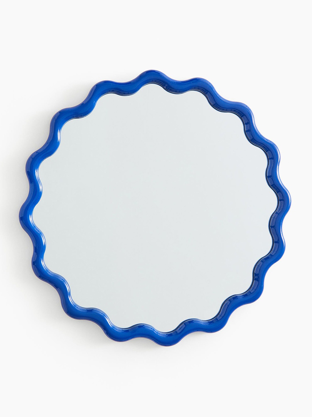 

H&M Blue Wavy Mirror