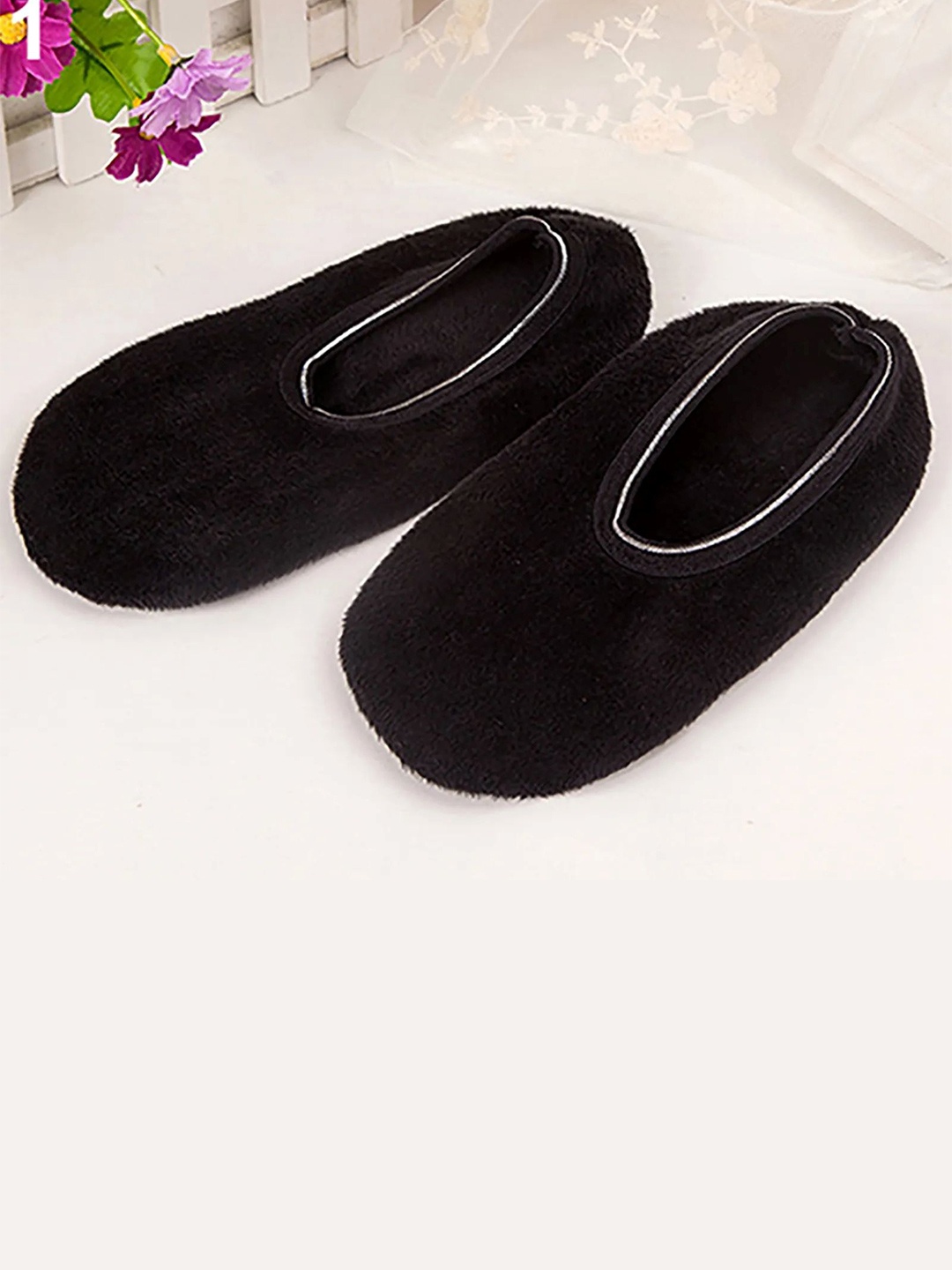 

Infispace Women Ankle-Length Socks, Black