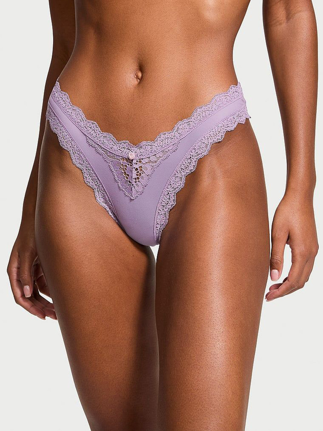 

Victoria's Secret Self Design Low-Rise Bikini Briefs, Purple