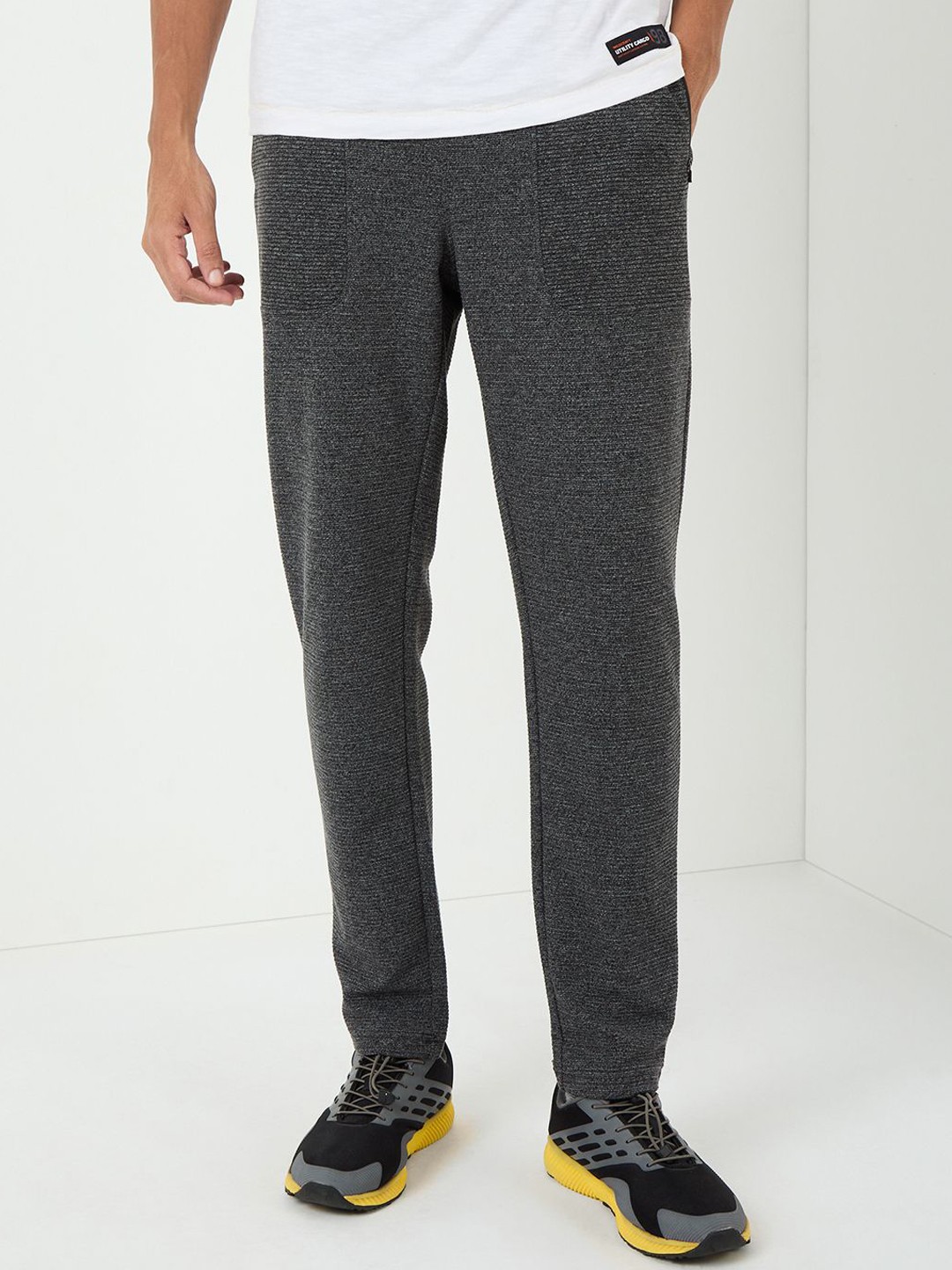 

Wildcraft Men Comfort Cotton Trousers, Black
