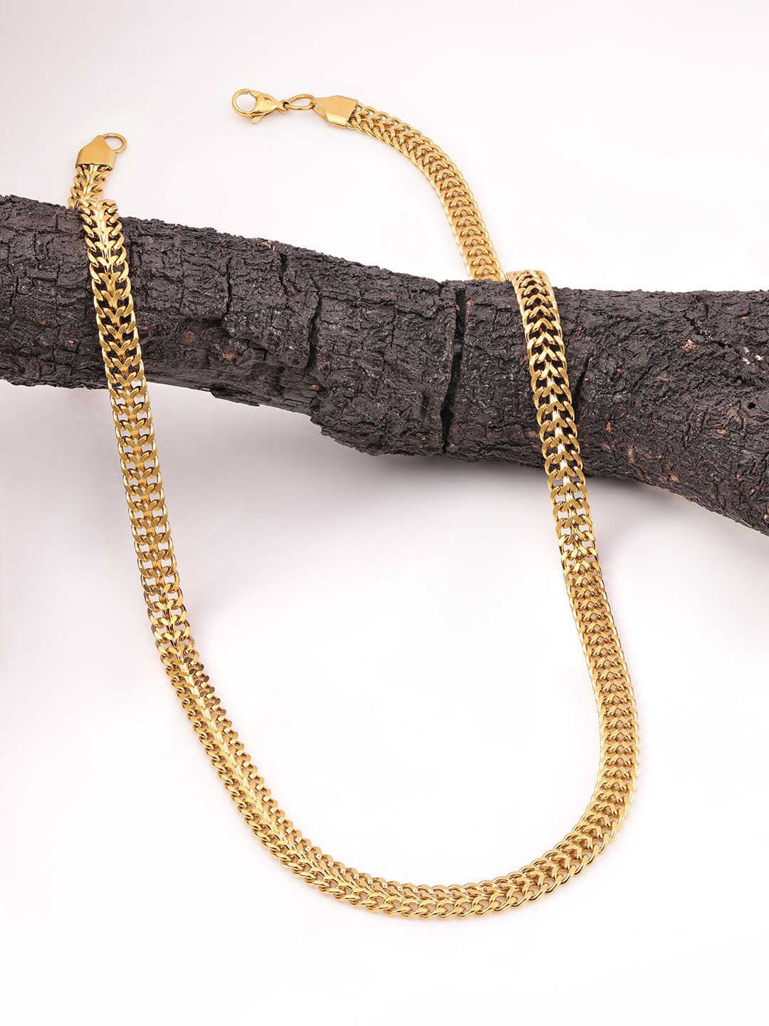 

Roadster 18K Gold-Plated Stainless-Steel Tarnish-Free Waterproof Demi-Fine Chain Necklace