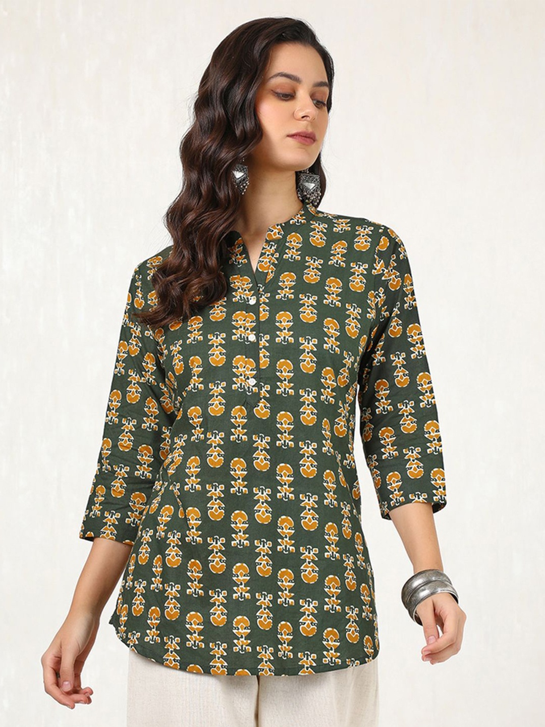 

Soch Printed Tunic, Green