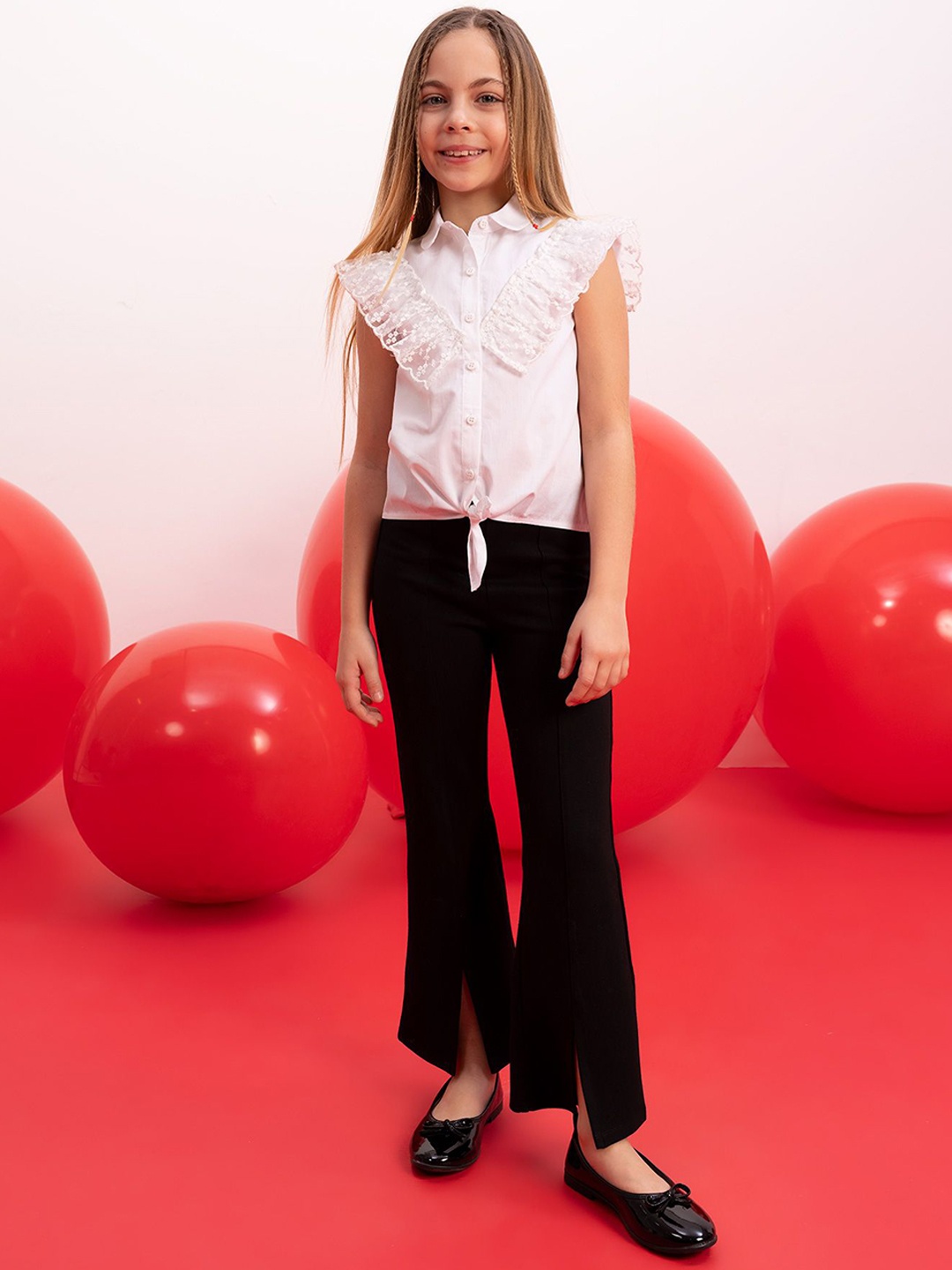 

DeFacto Girls Trousers, Black