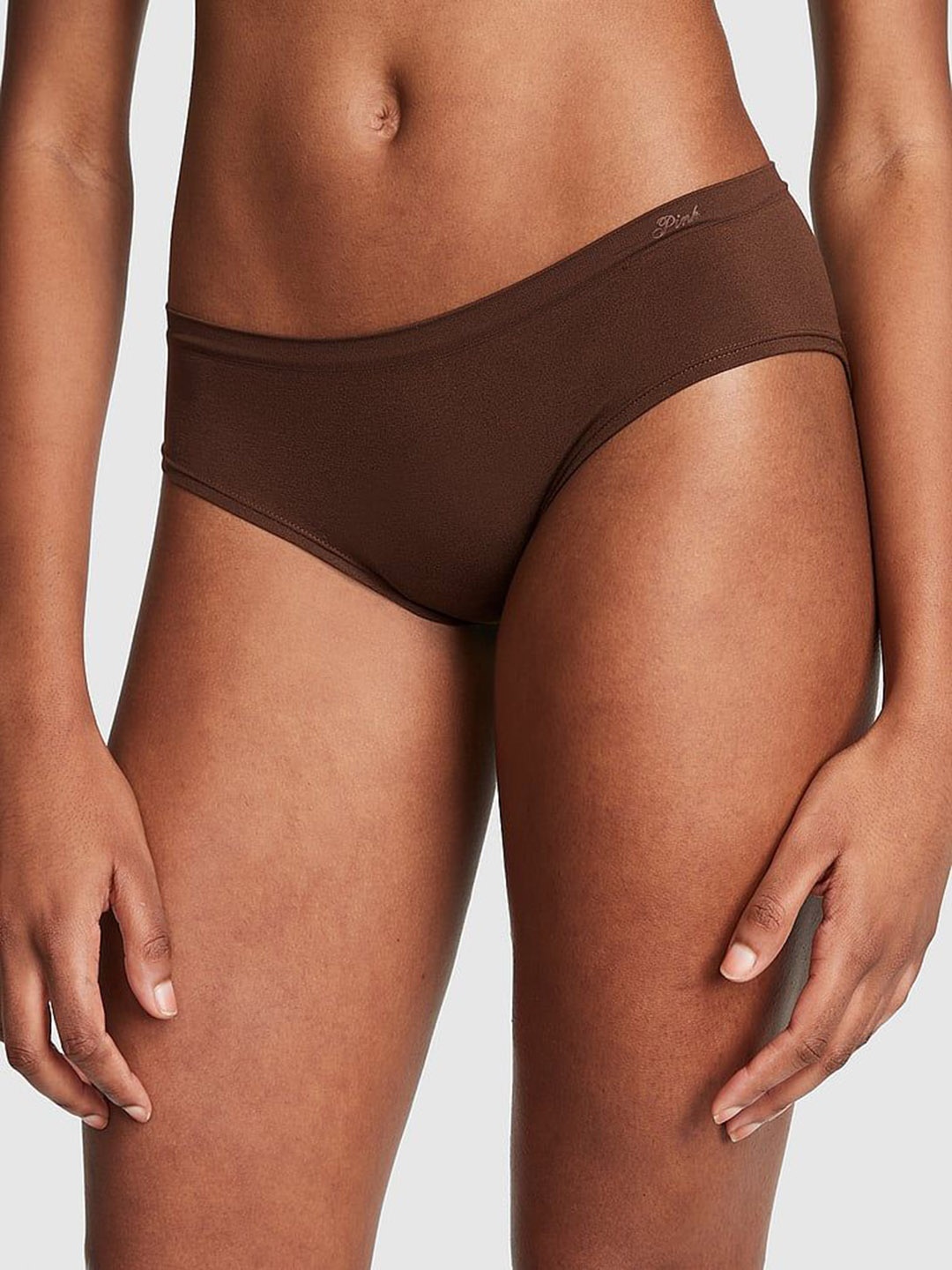 

Victoria's Secret Seamless Hipster Brief 1107993433F6, Brown