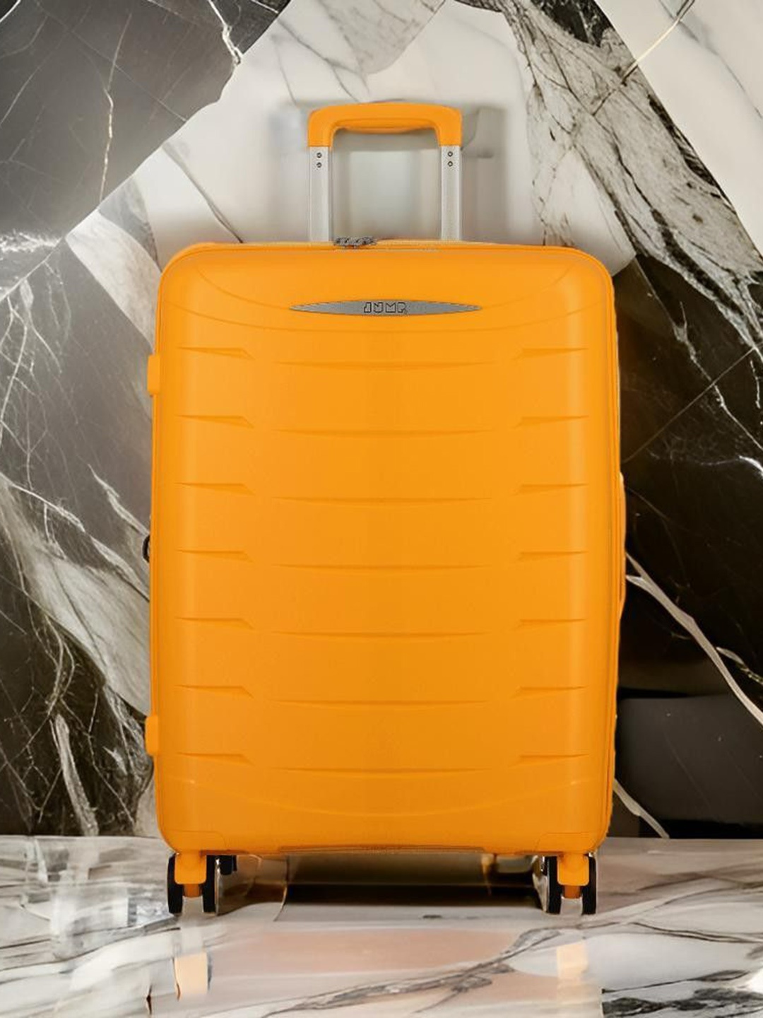 

JUMP Hard-Sided Large Trolley Bag, Yellow