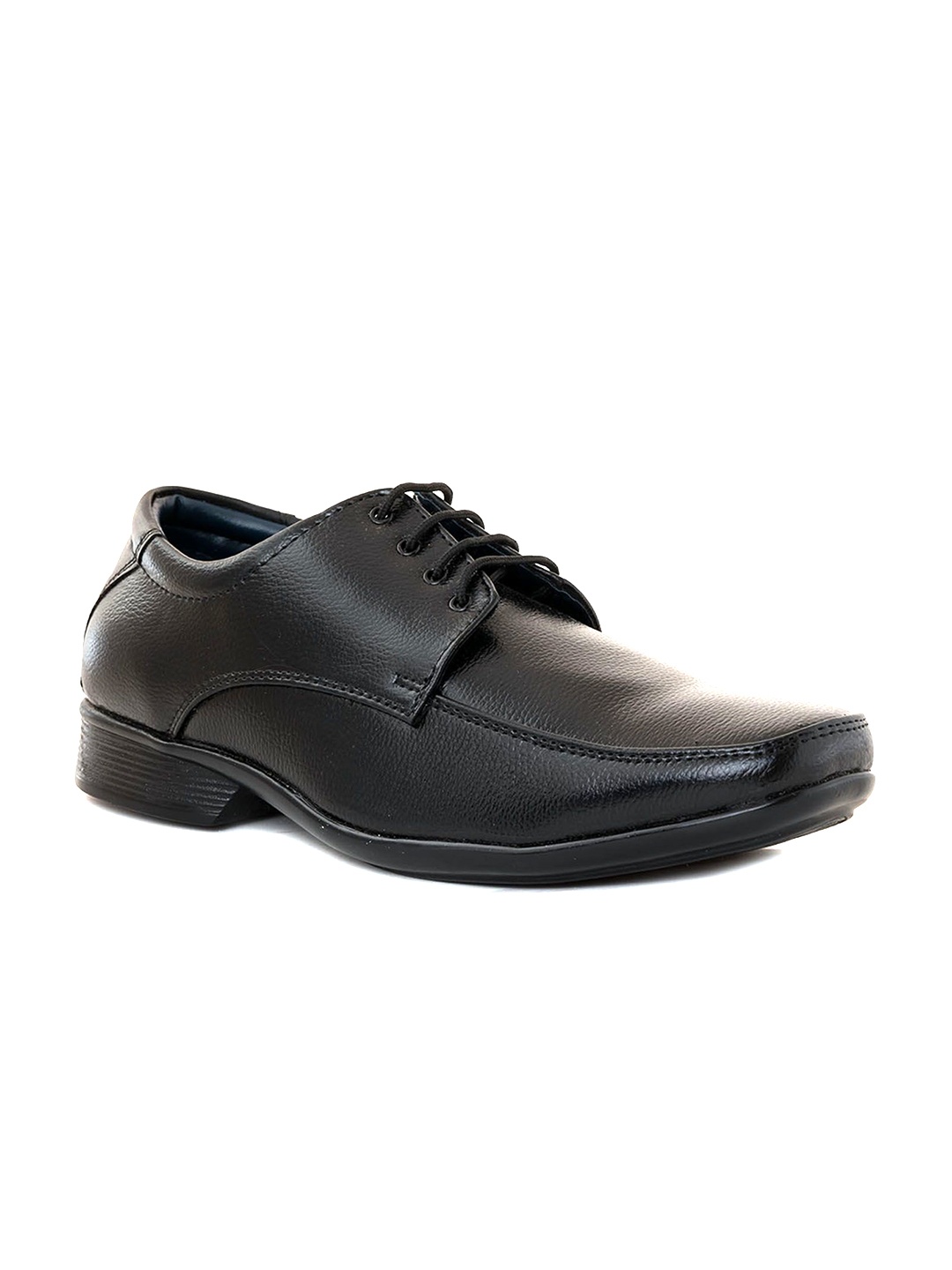 

Khadims Men Leather Formal Lace-Up Derbys, Black