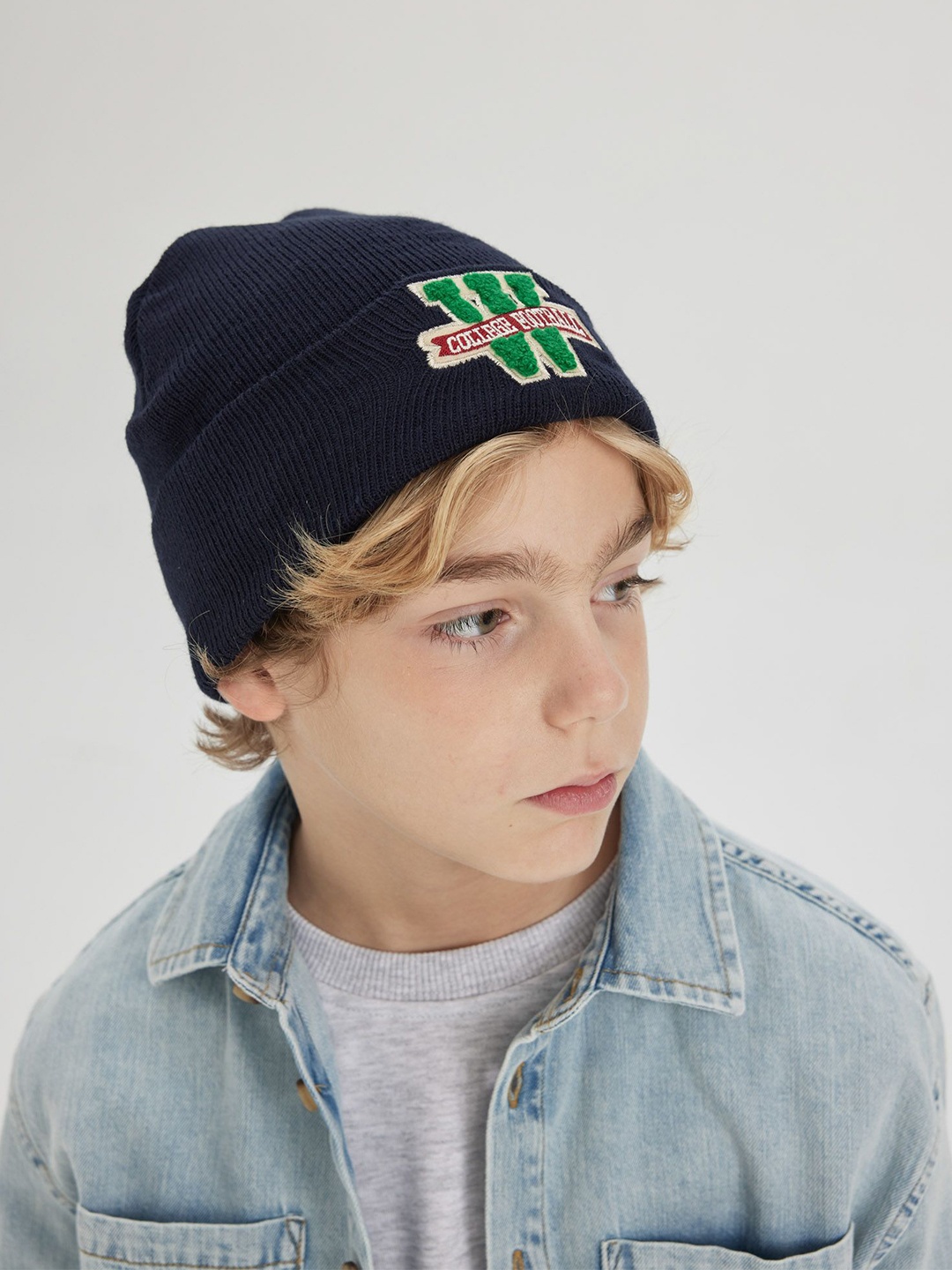 

DeFacto Boys Beanie, Navy blue